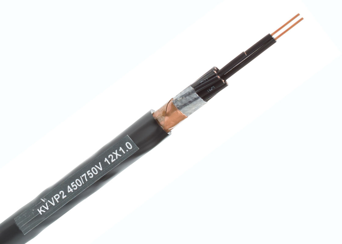 Copper Tape Screened PVC Control Cable | 450/ 750 V Cu Conductor PVC Insulated and Sheathed