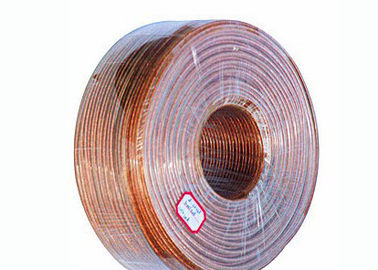 銅のLitzワイヤー拡声器ケーブル、透明な外装ポリ塩化ビニールによって絶縁されるケーブル