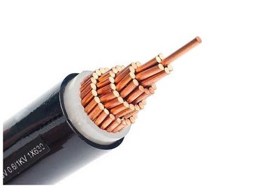スクエア ケーブル0.6/1 kVのXLPE （Unarmoured） 1*240。mmのCUコンダクターの/XLPEの絶縁しました/ポリ塩化ビニールによっておおわれる電気ケーブル